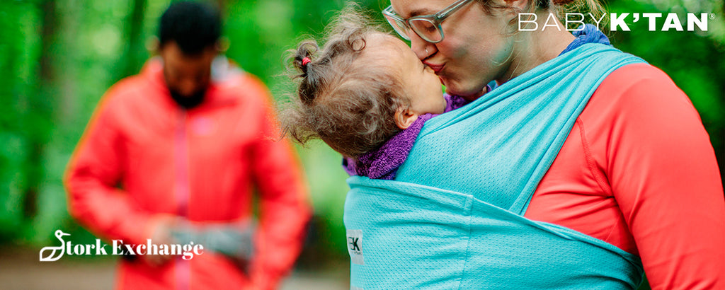 Stork Exchange and Baby K'tan Join Forces to Make Babywearing Convenient and Sustainable
