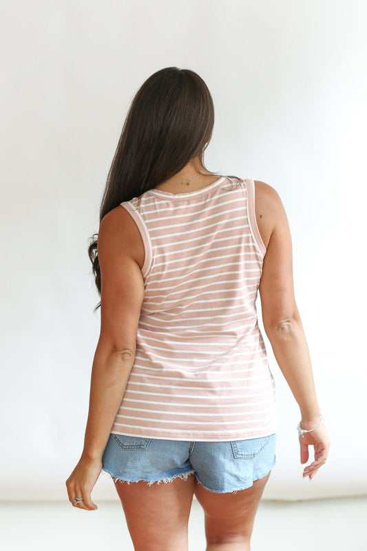 FINAL SALE - Invisible Zip Breastfeeding Tank Top
