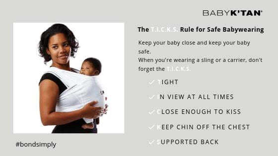 Safe Babywearing Tips – Baby K'tan