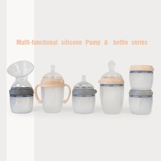 Haakaa Gen 3 Silicone Breast Pump and Bottle Pack 160 ml/6 oz