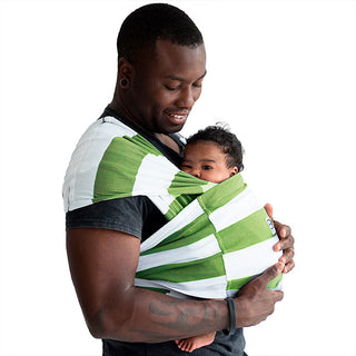 Baby K'tan Print Baby Carrier | Olive Stripe