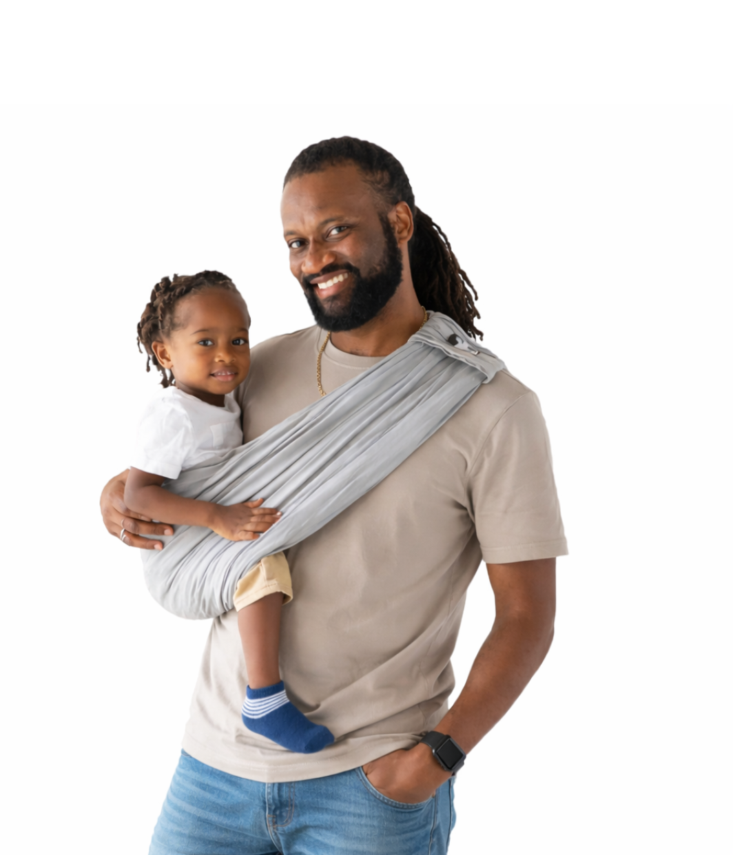 Baby K'tan Original Baby Carrier | Heather Grey