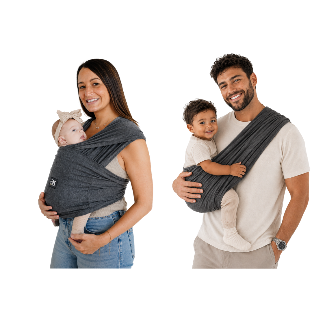Baby K'tan Active Baby Carrier | Heather Black