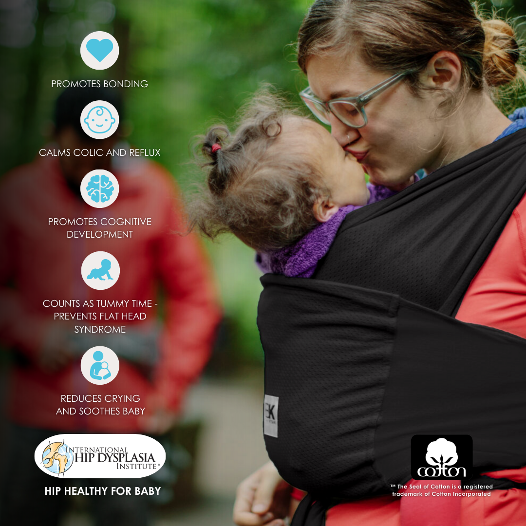 Baby K'tan Breeze Baby Carrier | Black