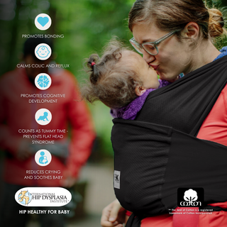 Baby K'tan Breeze Baby Carrier | Black