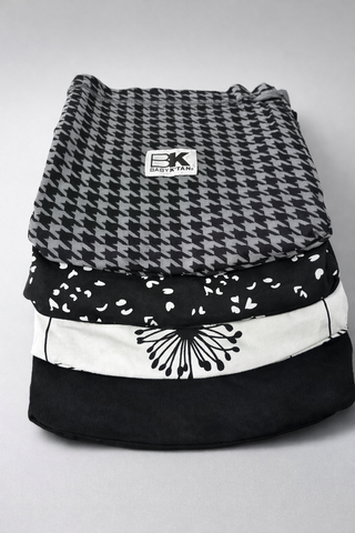 Replacement Sash Bundle for Baby K’tan – Black & 3 Mixed Colors