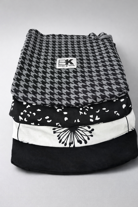 Replacement Sash Bundle for Baby K’tan – Black & 3 Mixed Colors