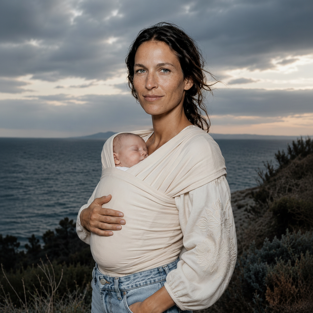 Baby K'tan Organic Baby Carrier | Natural