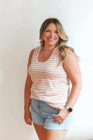 FINAL SALE - Invisible Zip Breastfeeding Tank Top