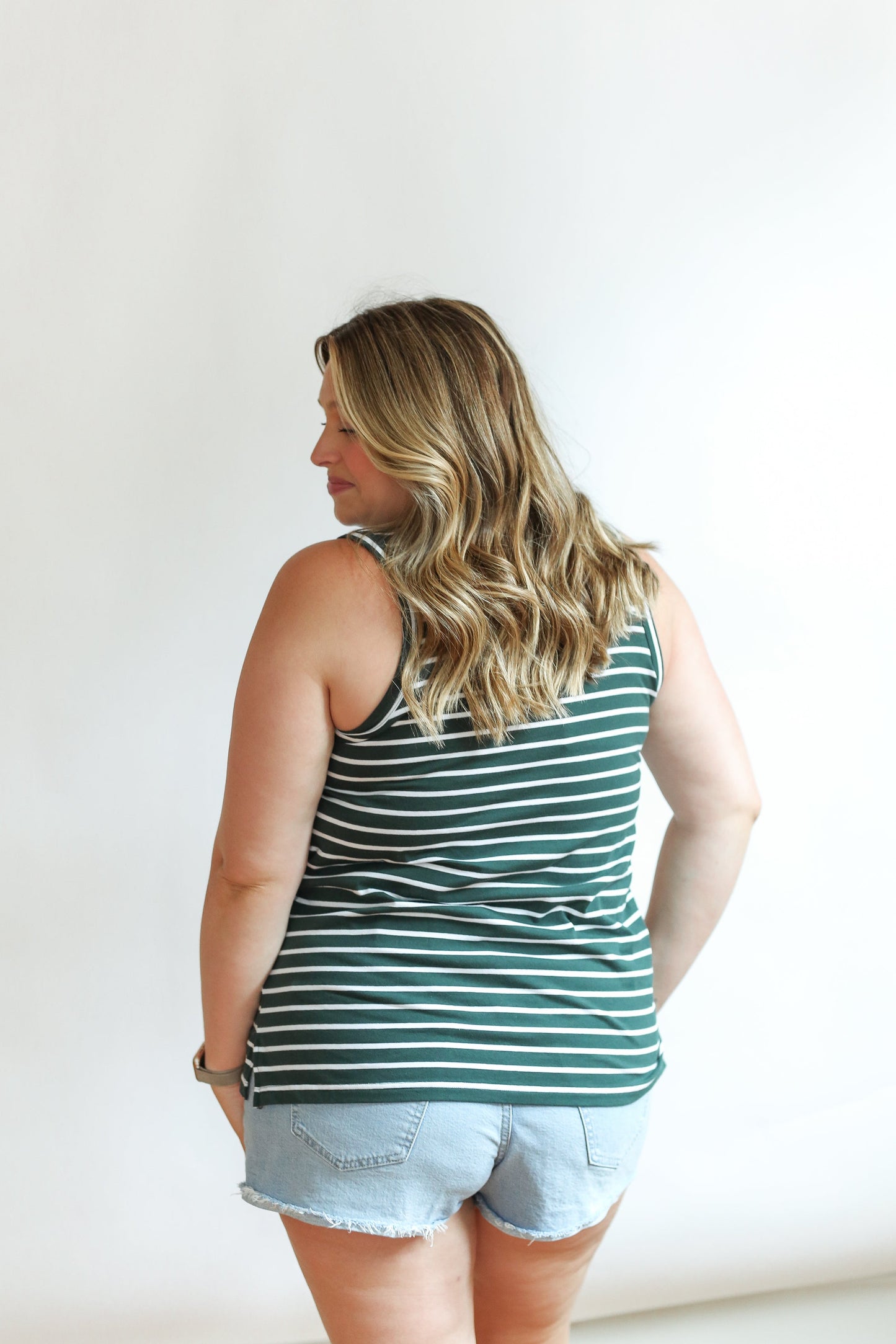 FINAL SALE - Invisible Zip Breastfeeding Tank Top