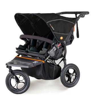 Nipper V5 Double Stroller Summit Black