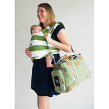 FINAL SALE - Baby K’tan Print Baby Carrier - Olive Stripe