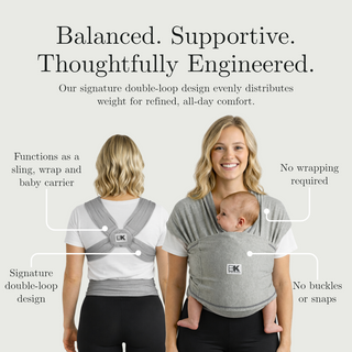 Baby K'tan Original Baby Carrier | Eggplant