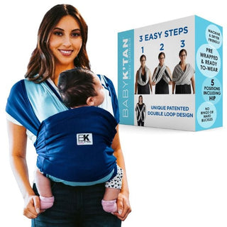 Baby K'tan Slings Baby K’tan Active Oasis Baby Carrier - Blue/Turquoise