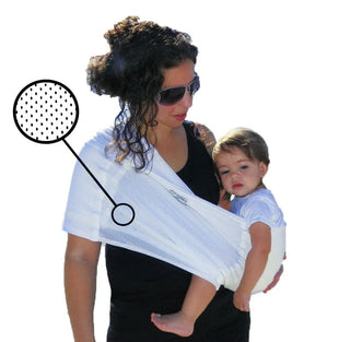 Baby K'tan Breeze Baby Carrier | White