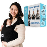 Baby K'tan Slings Baby K'tan Pre-Wrapped Ready To Wear Baby Carrier - Original Black