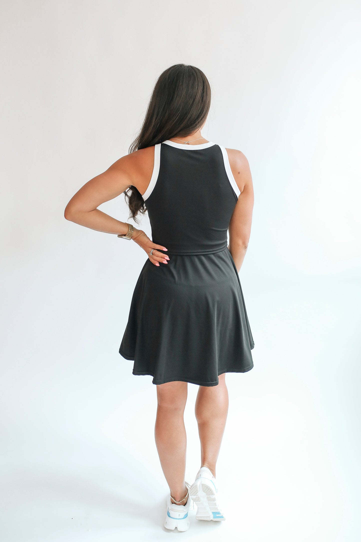 The Courtside Nursing Tennis Dress – Breastfeeding Friendly
