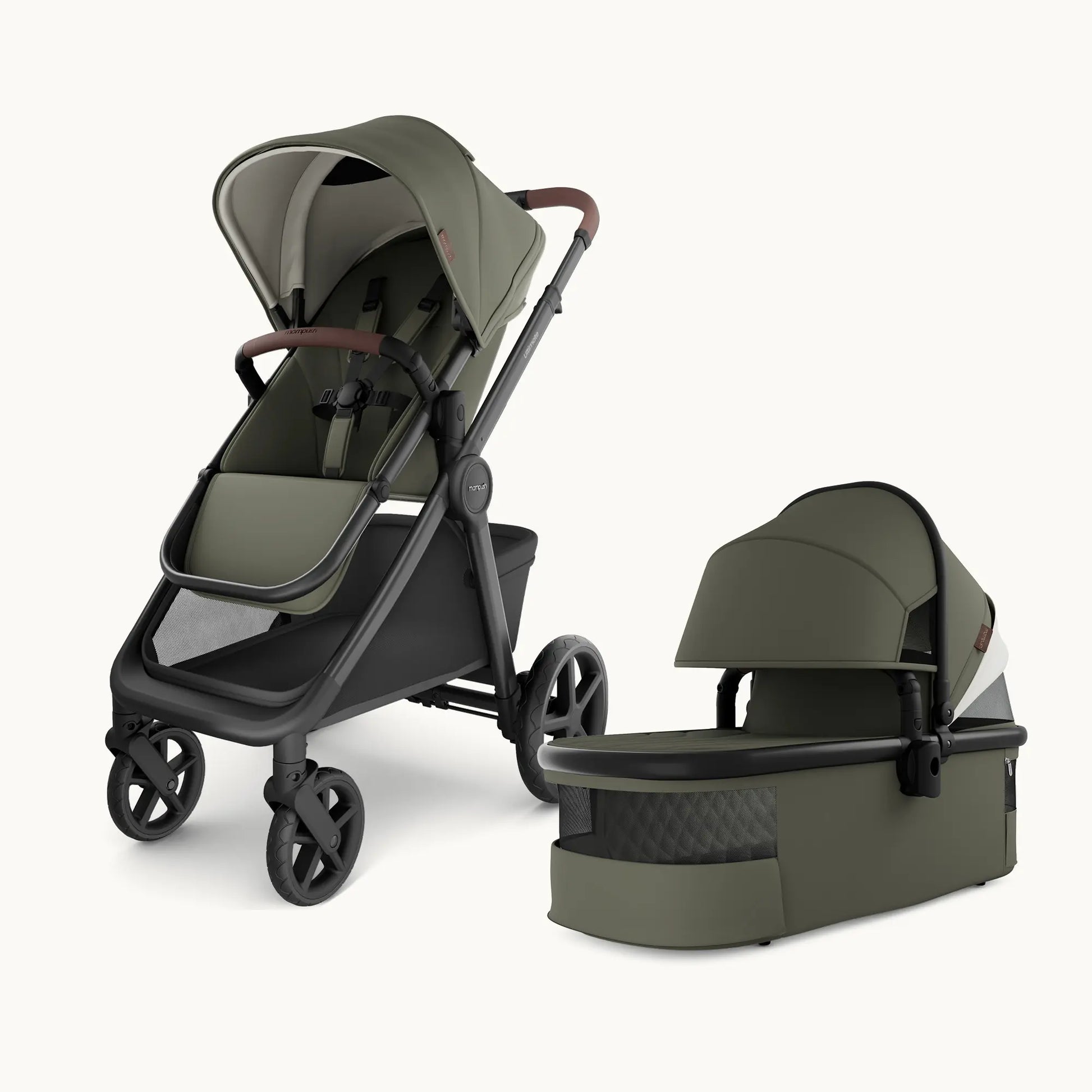 mompush travel stroller Mompush Ultimate 3 Full-Size Baby Stroller