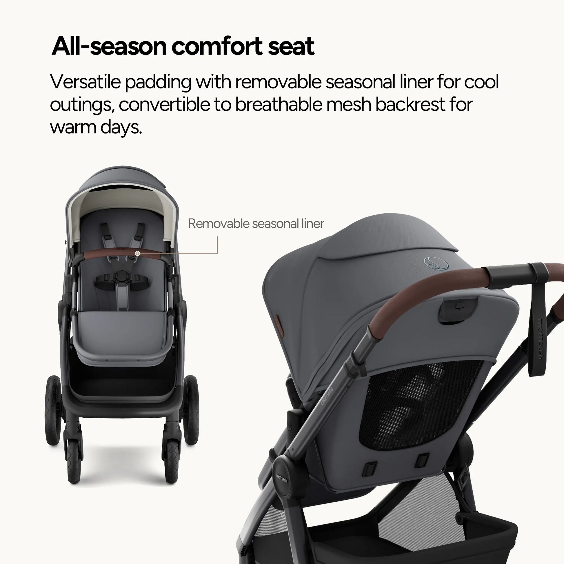 mompush stroller car seat Mompush Ultimate 3 Full-Size Baby Stroller