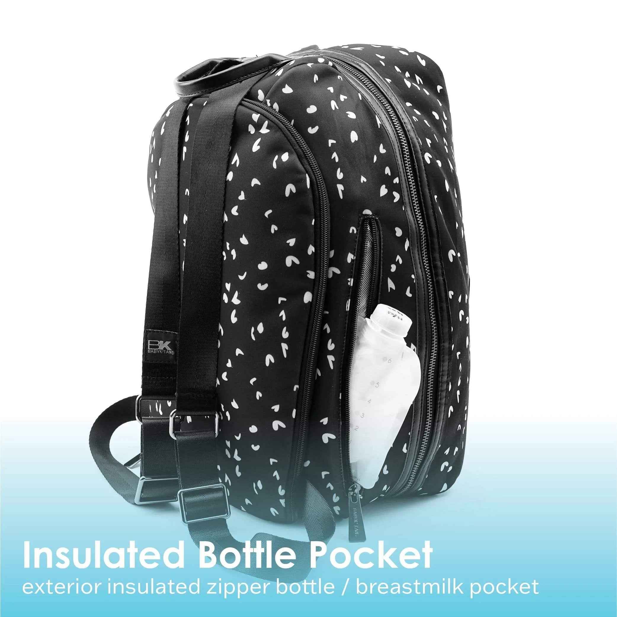 Polka dot hot sale diaper bag backpack