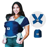 Baby K'tan Slings Baby K’tan Active Oasis Baby Carrier - Blue/Turquoise