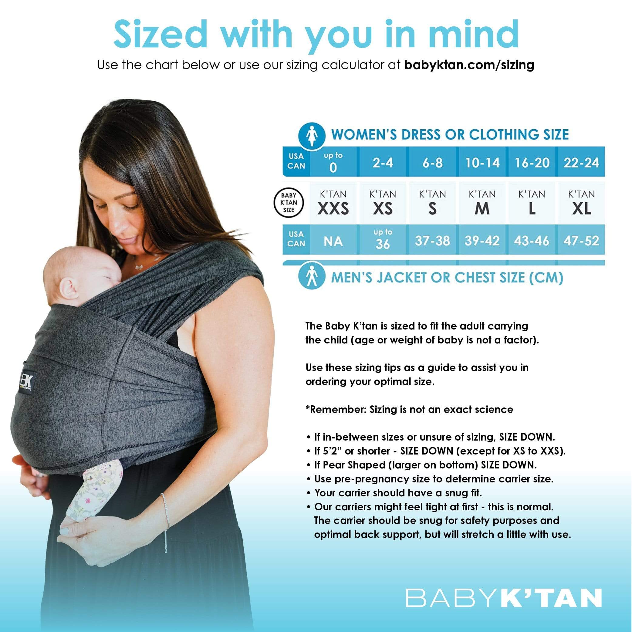 K Tan Wrap Newborn Over The Shoulder Baby Holder Instructions Baby