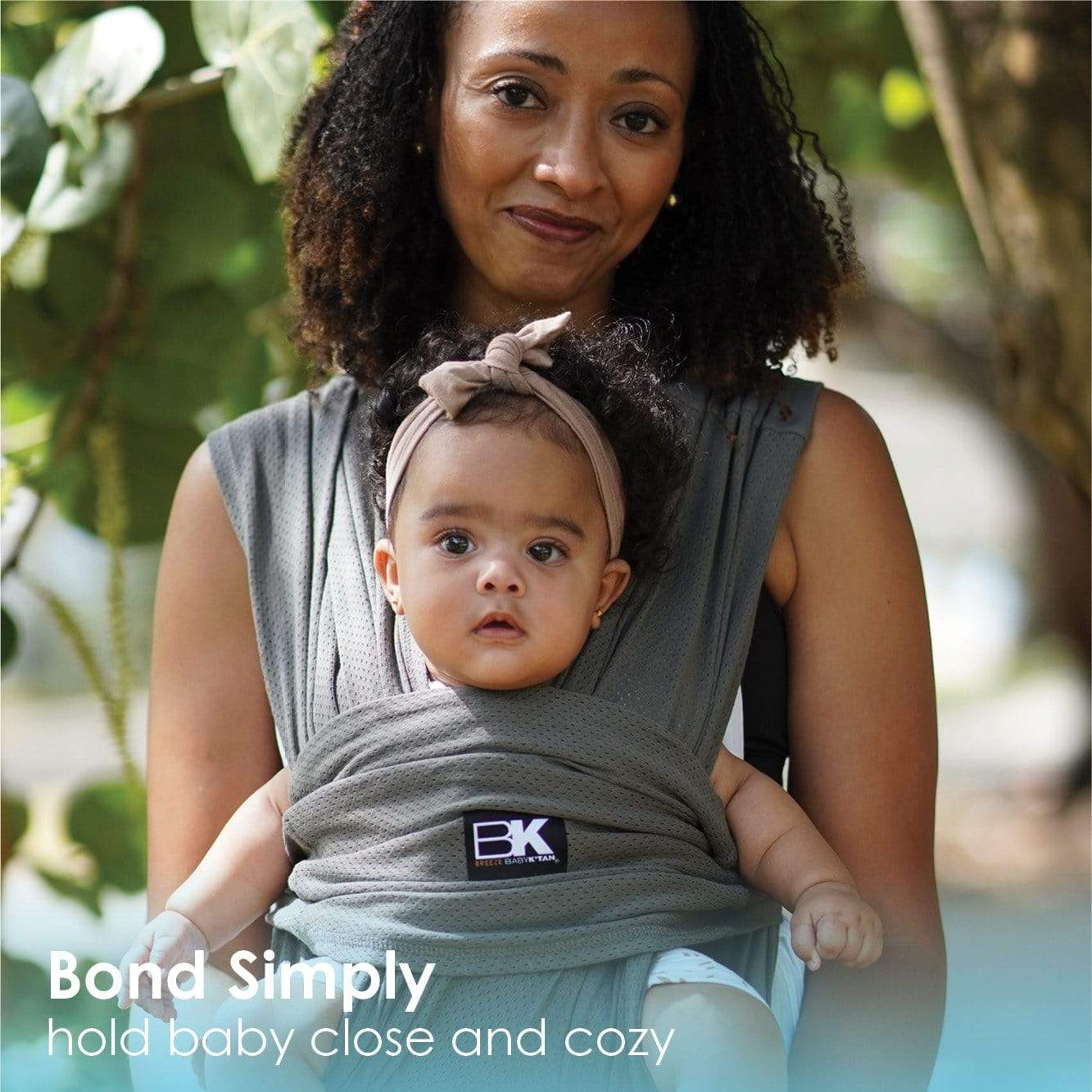 Baby K'tan Slings Baby K’tan Breeze Baby Carrier - Charcoal