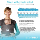Baby K'tan Slings Baby K’tan Breeze Baby Carrier - Charcoal