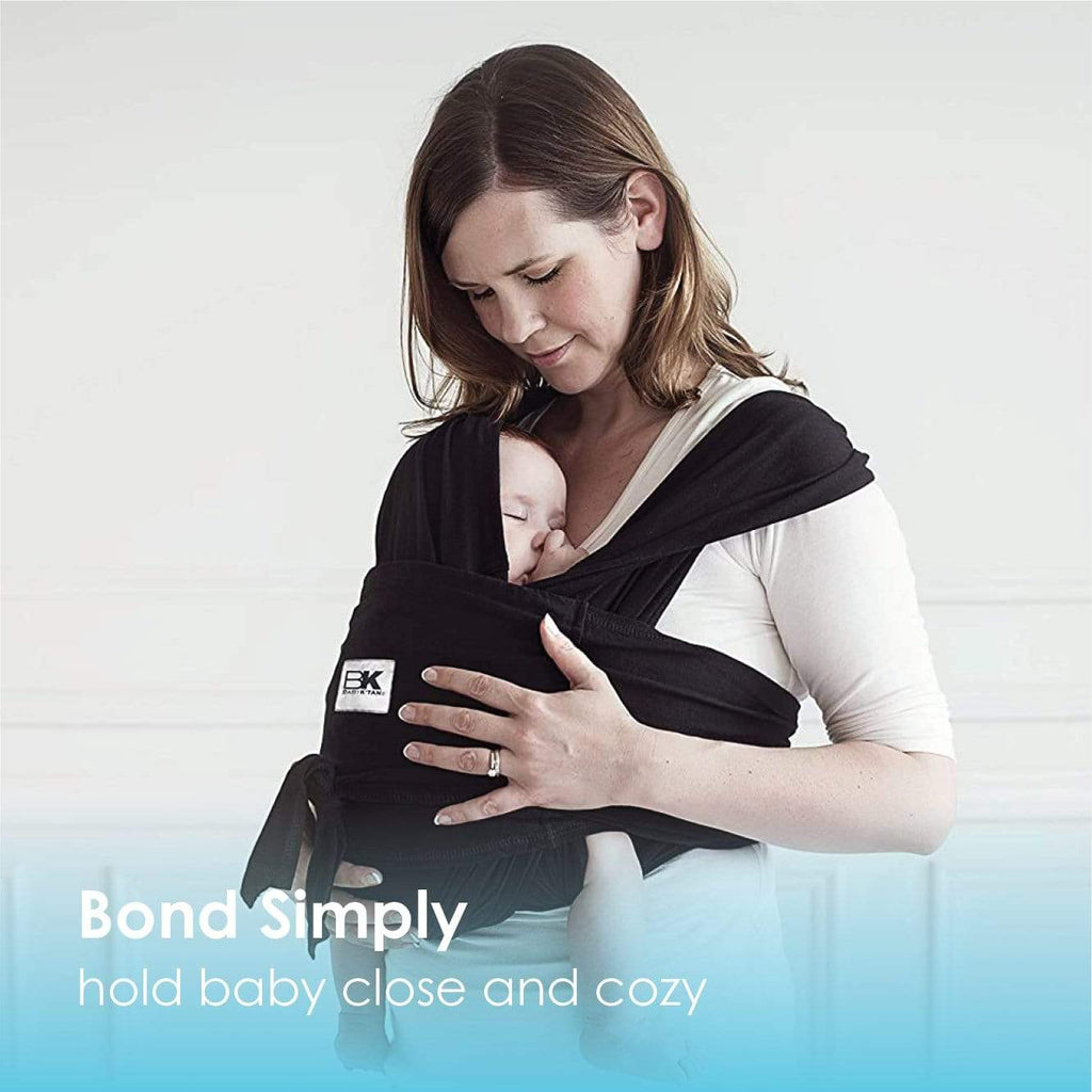 Baby K'tan PreWrapped and Ready to Wear Original Baby Carrier Black