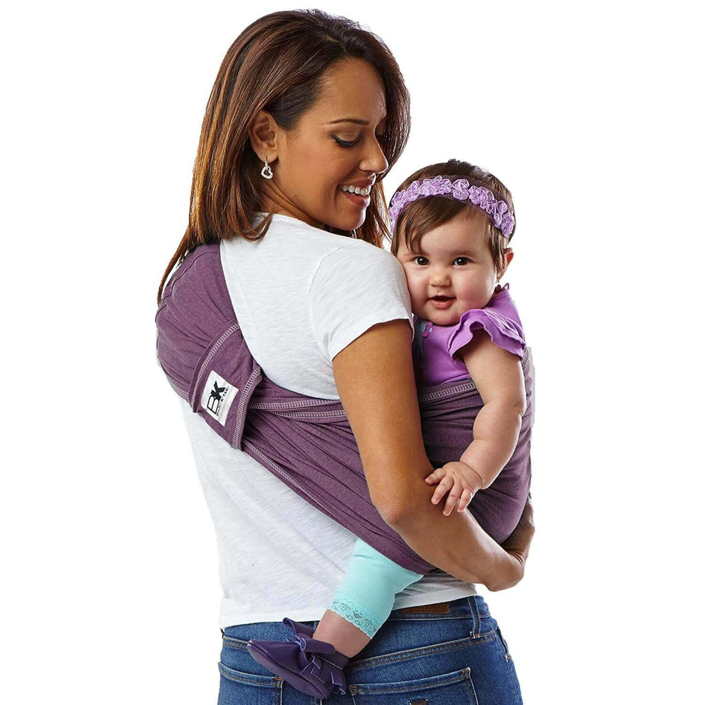 Baby K’tan PreWrapped Ready To Wear Baby Carrier Original Eggpl