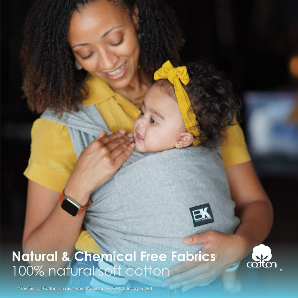 Baby K’tan PreWrapped Ready To Wear Baby Carrier Original Heath