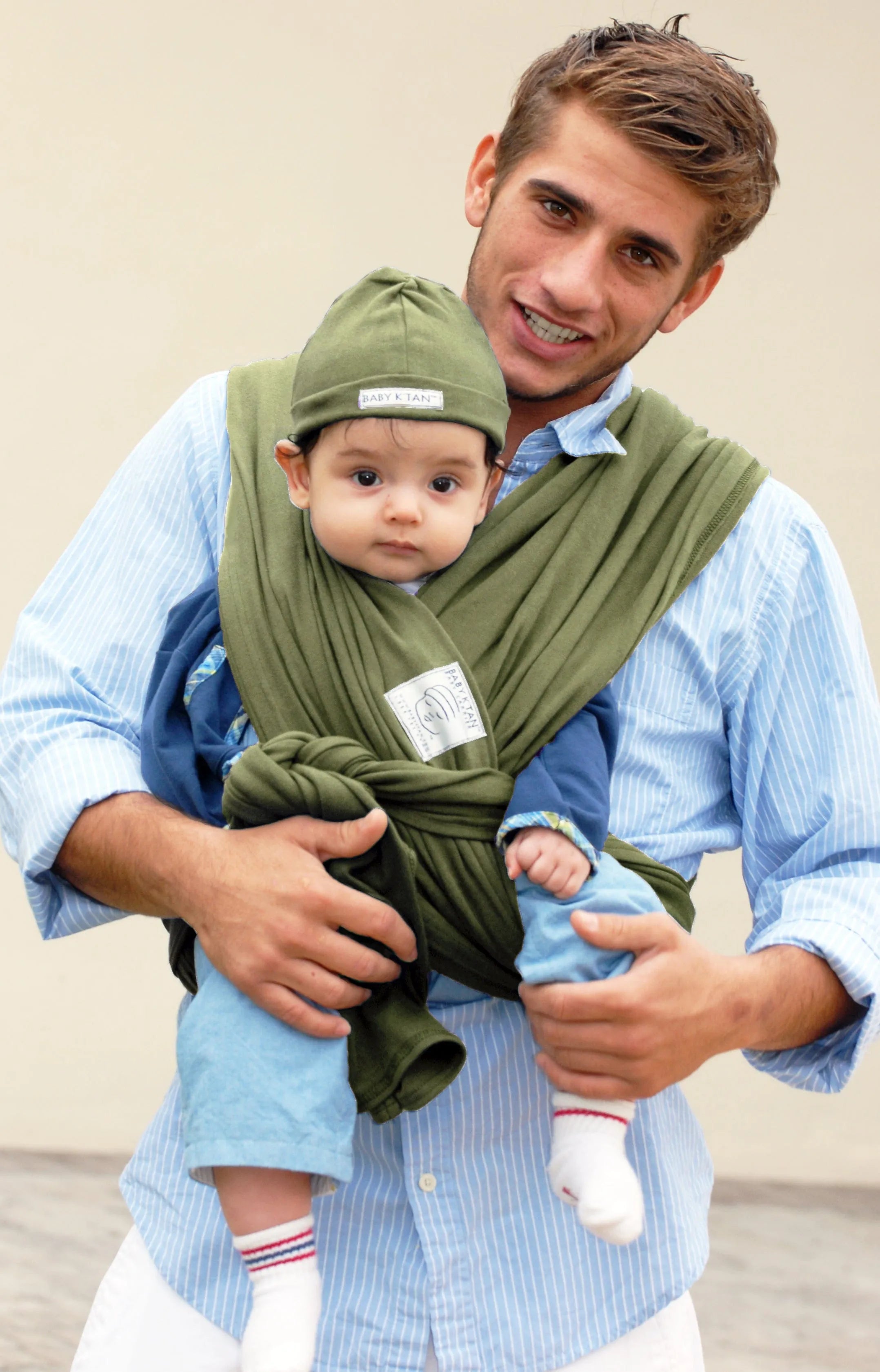 Baby K'tan Slings Baby K'tan Pre-Wrapped Ready To Wear Baby Carrier - Sage