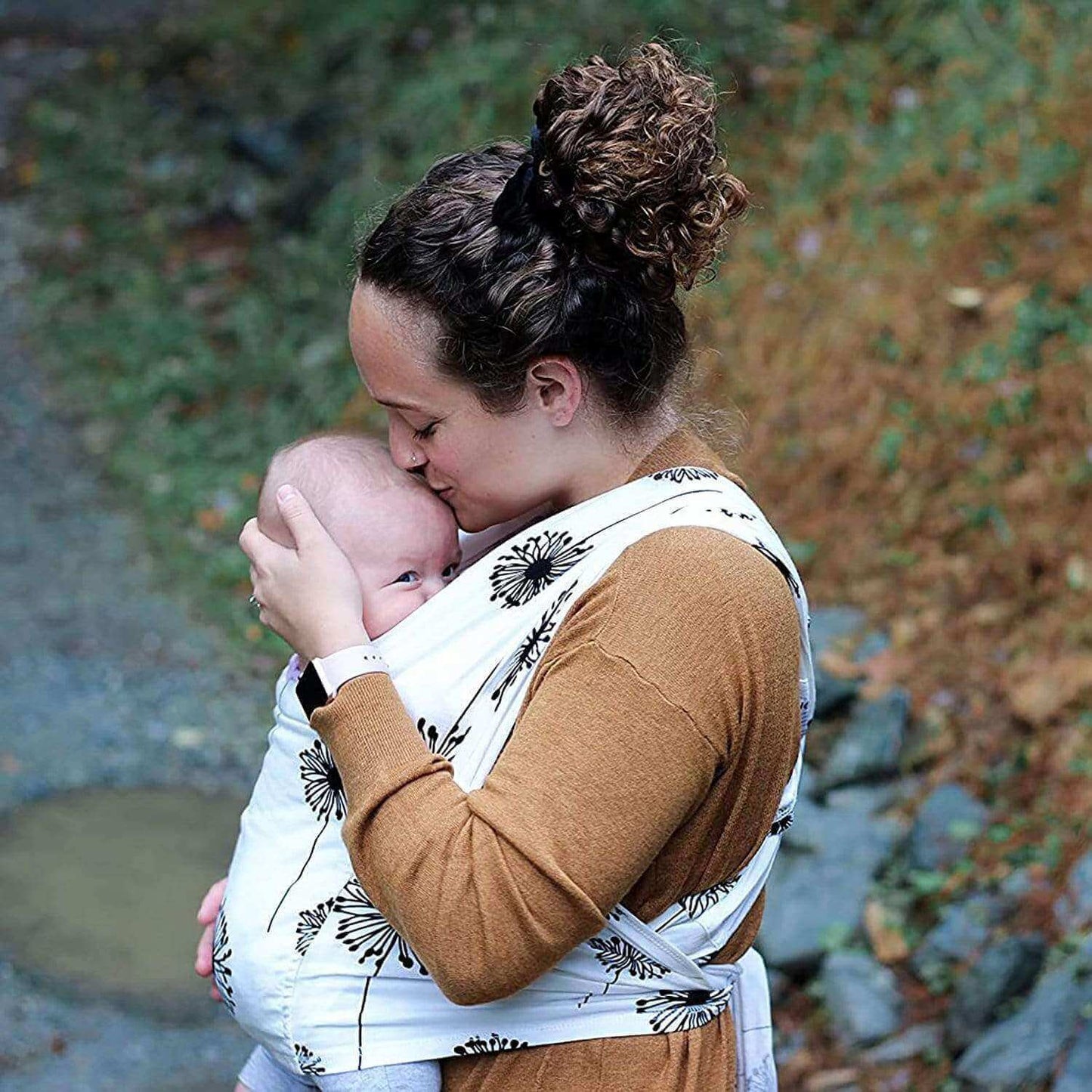 Baby K'tan Slings Baby K’tan Print Baby Carrier - Dandelion