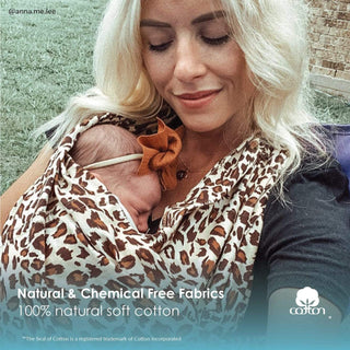 Baby K'tan Slings Baby K’tan Print Baby Carrier - Leopard Love